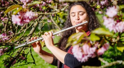 La flûtiste Naissam Jalal salue certains de ses pairs - Critique sortie Jazz / Musiques Paris Studio de l’Ermitage