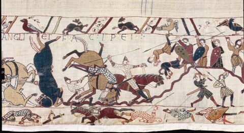 La Tapisserie de Bayeux s’anime sur scène dans « Guillaume & Harold », nouvelle création de Gaëlle Bourges. - Critique sortie Avignon / 2025 Avignon Avignon Off. La Belle Scène Saint-Denis