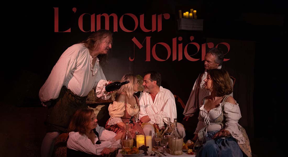 Avec « L’Amour Molière », Olivier Frigout ranime la flamme du théâtre de troupe. - Critique sortie Avignon / 2025 Avignon Avignon Off. La Chapelle des Italiens