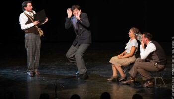 « Le Schpountz », mis en scène par Delphine Depardieu et Arthur Cachia, un savoureux hymne au rire - Critique sortie Avignon / 2025 Avignon La Condition des Soies