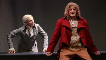 Nathalie Mann et Hugues Leforestier dans « Les Racines de la liberté », dernière rencontre entre Danton et Robespierre - Critique sortie Théâtre Paris Théâtre des Gémeaux Parisiens