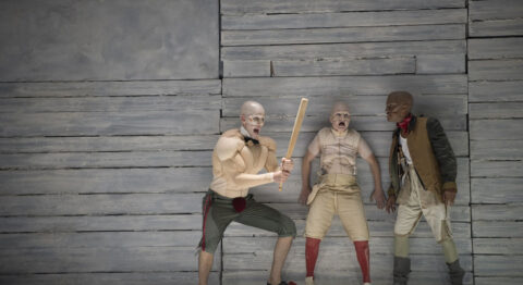 Louis Arene présente « Le Mariage forcé » d&rsquo;après Molière avec tout l’art du masque et du monstre du Munstrum Théâtre - Critique sortie Théâtre Paris Théâtre du Vieux-Colombier