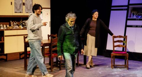 Nasser Djemaï recrée « Vertiges » : une bouleversante plongée dans une famille en quête de réconciliation - Critique sortie Théâtre Vitry-sur-Seine Théâtre des Quartiers d’Ivry – CDN