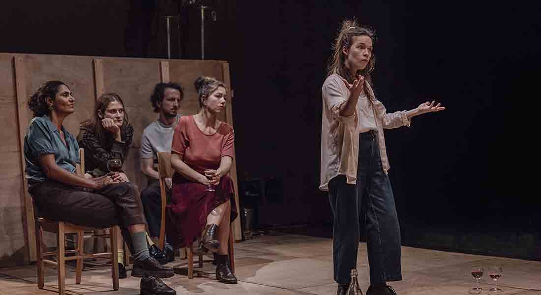 Nicolas Liautard et Magalie Nadaud adaptent « Le Banquet » de Platon - Critique sortie Théâtre Paris Théâtre de la Tempête