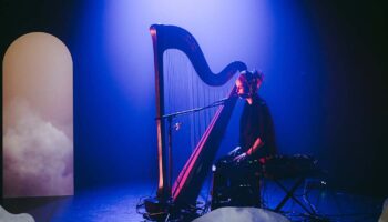 La harpiste Julie Campiche - Critique sortie Jazz / Musiques Paris Studio de l’Ermitage