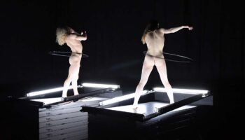 François Chaignaud et Marie-Caroline Hominal dans leur inoubliable « Duchesses » - Critique sortie Danse Paris Le Carreau du Temple