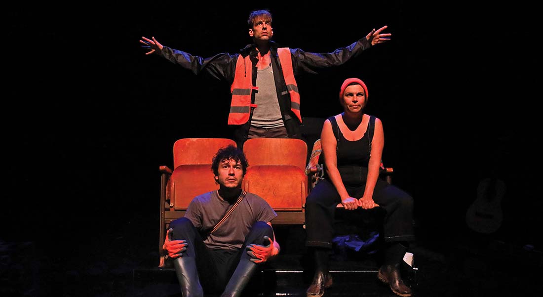 Mathias Simons monte « Les Enfants de la Vallée », un spectacle qui donne la parole aux grands oubliés des désastres naturels - Critique sortie Avignon / 2026 Avignon Avignon Off. Théâtre des Doms