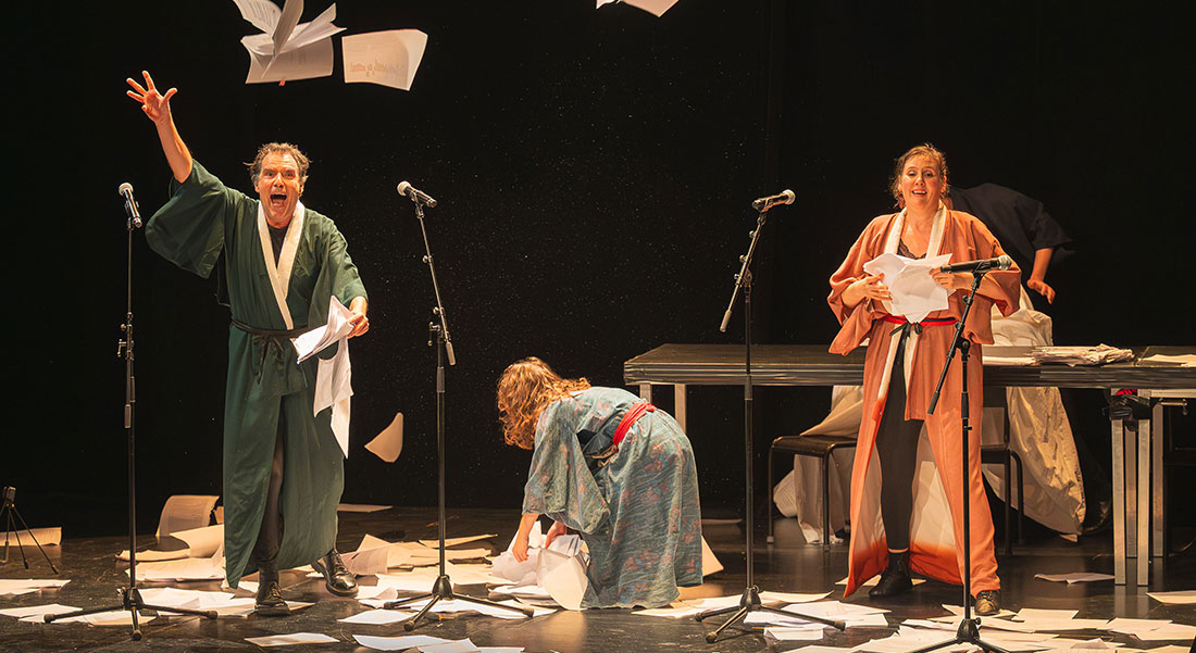 « 2789 », de Manon Andersen et Pierre Lericq, traverse les révolutions par les mots et la chanson - Critique sortie Avignon / 2026 Avignon Avignon Off. Théâtre des Lucioles