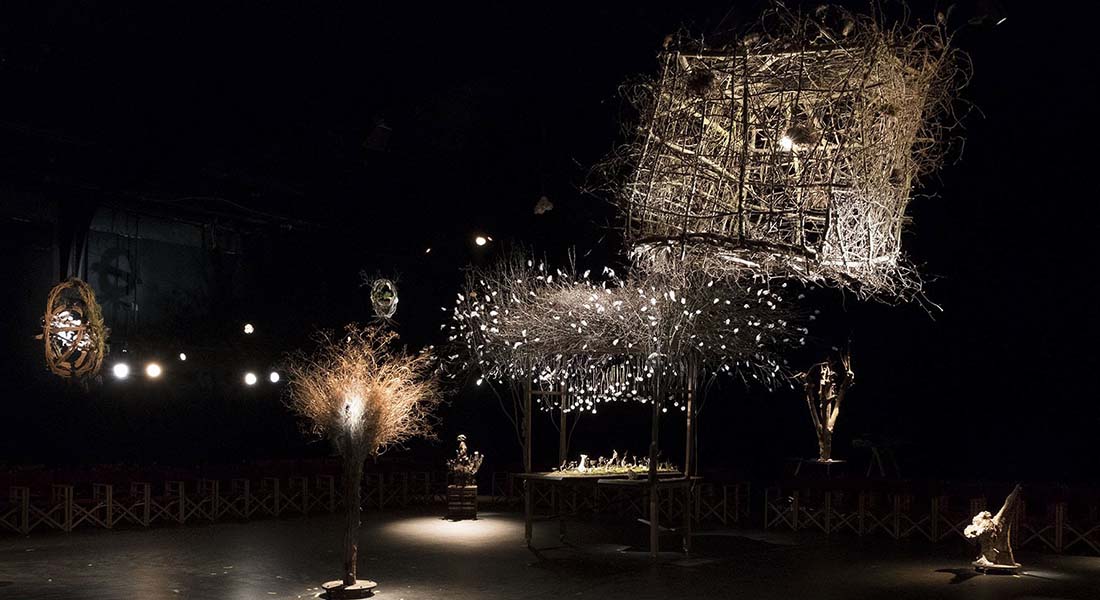 Habiter un théâtre au naturel : Johnny Lebigot invente une installation évolutive et imagine divers ateliers - Critique sortie  Saint-Quentin-en-Yvelines Théâtre de Saint-Quentin-en-Yvelines T/SQY – Scène nationale