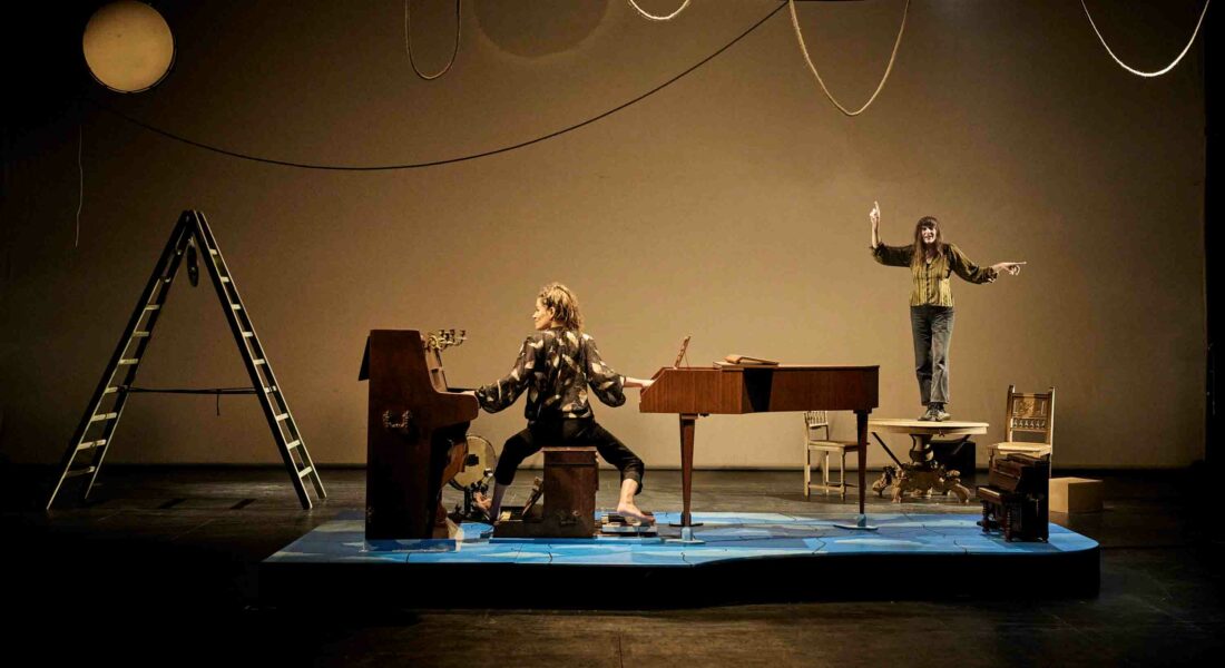« L’Épatante Épopée » : Élise Caron et Jeanne Bleuse créent un conte musical pour petits et grands - Critique sortie Théâtre Ivry-sur-Seine Théâtre Antoine Vitez - Scène d'Ivry